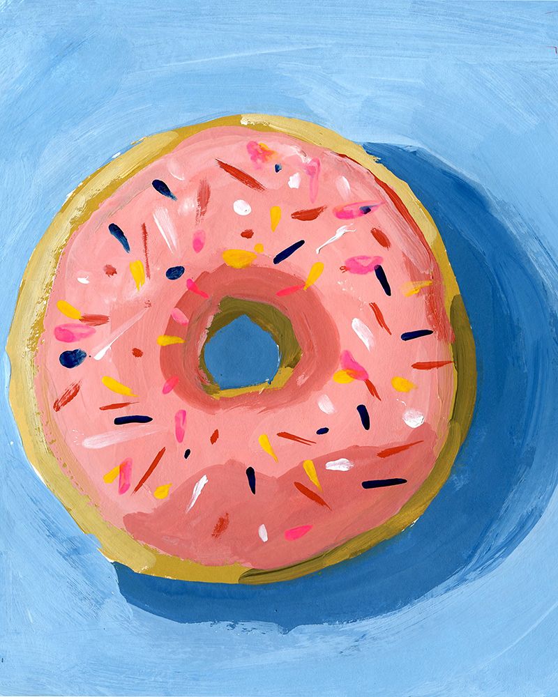 Donut art print by Patti Sokal for $57.95 CAD